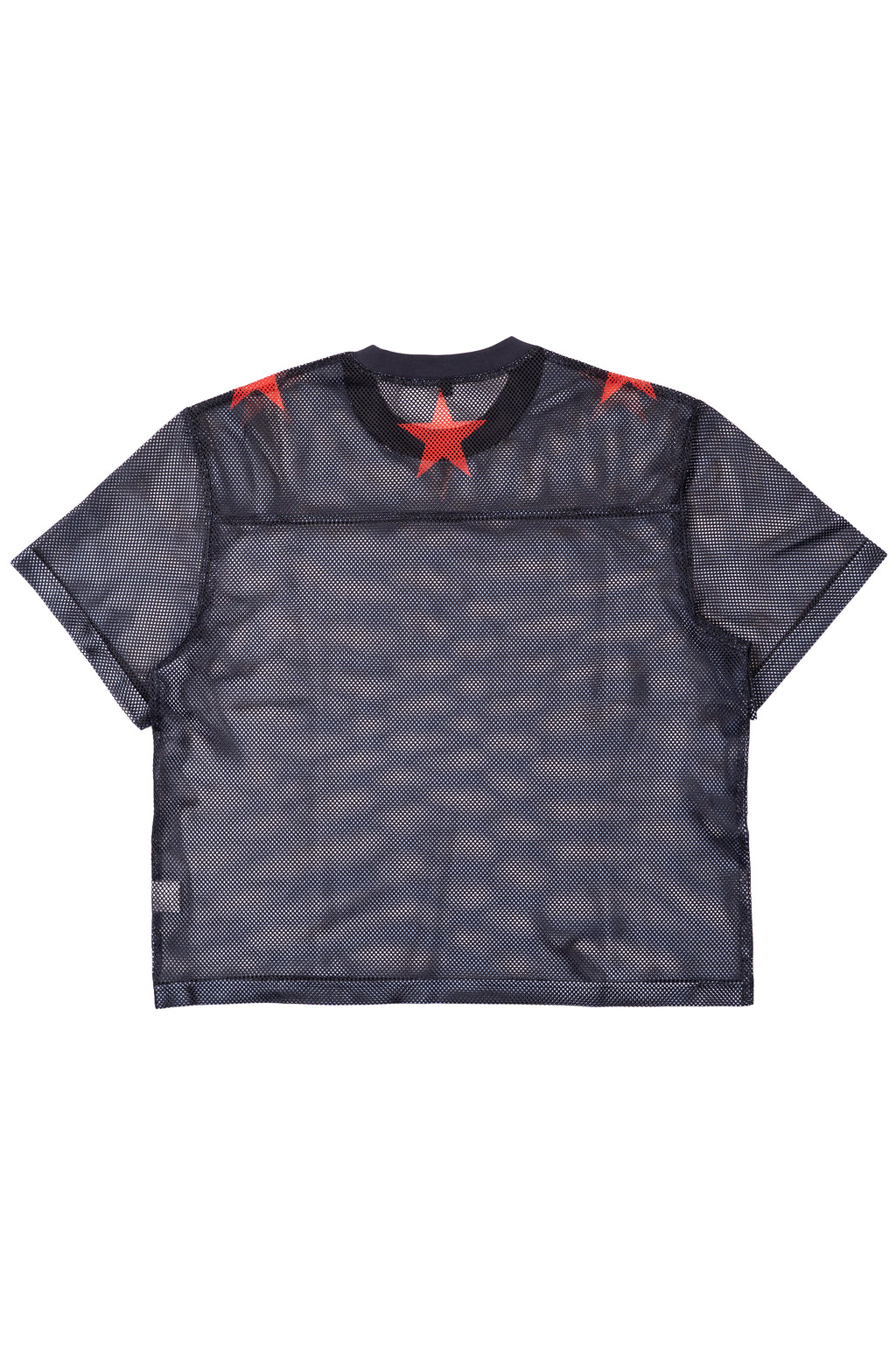 :RED MESH JERSEY: